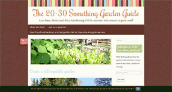 Desktop Screenshot of 20-30somethinggardenguide.com